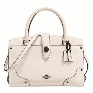 Coach Mercer Satchel 24 in Grain Leather （Used）